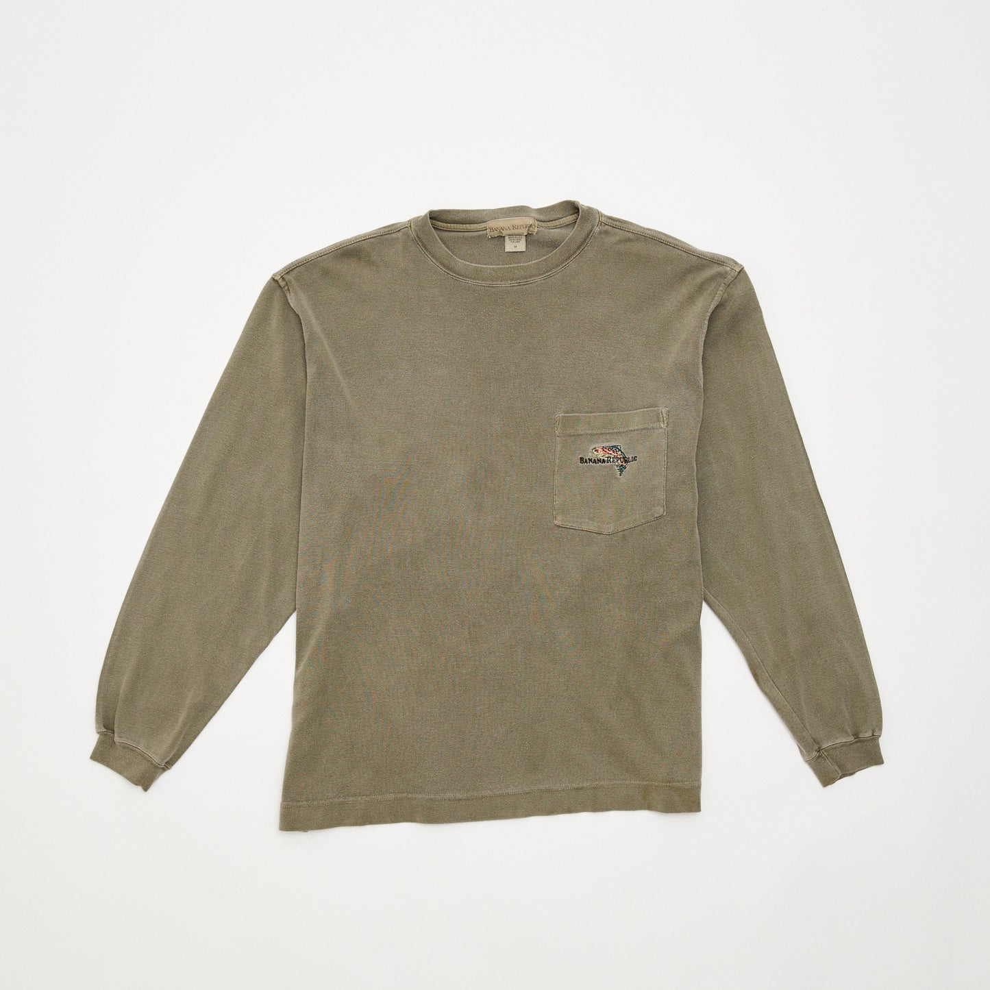 Banana Republic olive shirt